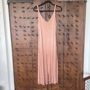 Anthropology Lacausa Blush Romper